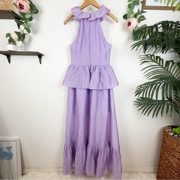 Elliatt NWT Purity Peplum Maxi Dress in Lilac Purple Size Small - Picture 10 of 10